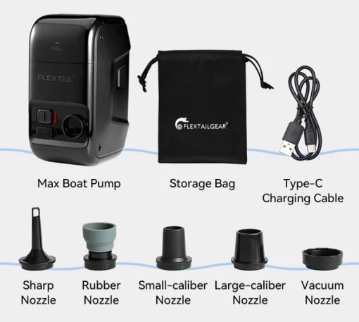 Flextail MAX BOAT PUMP - 12kPa Cordless Air Pump for Boat & Kayak - Image 3